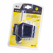 Набор бит ER-M03-16 1/4" SL0.8х4, SL1x5, SL1.3x6; PH0, PH1, PH2; TORX T10-T25; HEX H4-H6, PZ0, PZ1, 